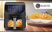 FRYTKOWNICA BEZTŁUSZCZOWA AIR FRYER FRYTOWNICA DUŻA 8L 2000W DUŻA MISA XL