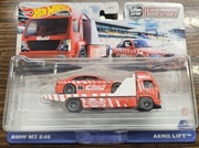 Team transport BMW M3 E46 Eibach Hot Wheels Premium 