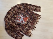 strój kościotrup szkieletor wilkołak przebranie halloween nr 1373