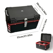 Kufer  Motocykl ,Quad , Duża pojemność 68L ! Wodoodporny Na klucz  Mocny!