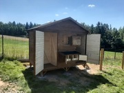 Kurnik dla kur  drewniany