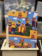 Segragator A6 kolorowy motyw dziecięcy