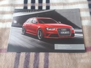 2013 Audi RS4 RS 4 AVANT Pricing & Specification Guide Prospekt angielski
