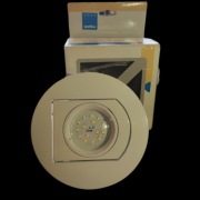 GIMBLE GRLD. Oprawa wpuszczana biała MR16 12V. 50W