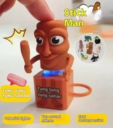 Figurka kolekcjonerska Tung Tung Sahur 3D – Viral Zabawka Brainrot