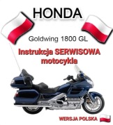 HONDA GOLD WING 1800 SERWISOWKA JEZYK POLSKI KSIAZKA NAPRAW 
