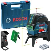 BOSCH | Laser krzyżowo-punktowy GCL 2-15 G + podstawa RM1