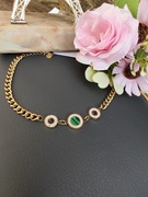 Bransoletka pozłacana 