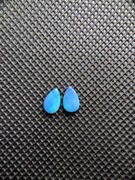 Piękna para opali australijskich Dublety B7 i B10 kaboszon do kolczyków