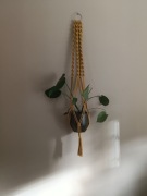 Kwietnik makrama wiszący 120 mocny splot 