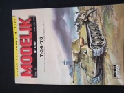 Model kartonowy czołg T-34 /76