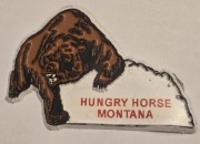 Magnes na lodówkę gumowy Montana USA Stany Zjednoczone Ameryki (2K).