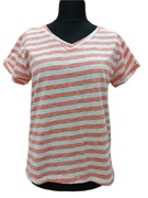 Koszulka damska, cienka, letnia, bawełniana, owersis 