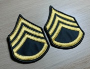Naszywka - US Army - Staff Sergeant E-6 (SSG) - para