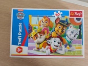 Puzzle Psi Patrol, Paw Patrol, 30 sztuk, Trefl