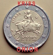 2 Euro 2009 - Grecja  - Bogini  Europa