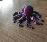 Flexi ośmiornica Neon niebiesko- fioletowy -zielony