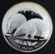 20 zł 2011 Borsuk, stan menniczy