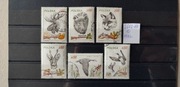 2602-2607 2602-07 Łowiectwo 1981 r. ptak, ptaki, ssaki