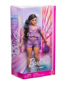 Lalka Barbie Deluxe Style Fioletowy top i szorty 