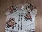 BLUZKA Haft Kwiaty FolkStyle 48/50