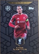 Match Attax 2025/26 [BE1] Virgil Van Dijk BLACK EDGE EDITION