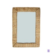 Lustro dekoracyjne Jacinthe 54 x 78 cm hiacynt Inspire