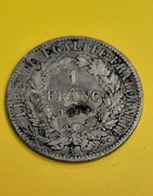 1 frank franc 1894 A Ceres Demeter srebro