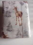 Pościel zimowa polarowa 220/200+2x70/80 jelenie komplet pościeli z polaru