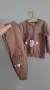 Sinsay komplet dres miś 86cm 