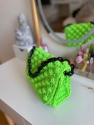 Torba na ramię ręcznie zrobiona na szydełku