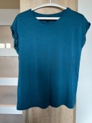 Koszulka bluzka t-shirt Vero Moda S 36 niebieska