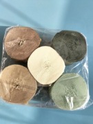 Serpentyna papierowa krepa złota szałwiowa