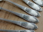 ŁYŻECZKI DO HERBATY SREBRO PRÓBA 3 BRACIA HEMPEL WARSZAWA