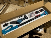 2w1 Mini Piła Łańcuchowa Tyczka Teleskopowa Gałęziowa 2x AKU 700W