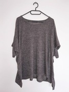 Zara * grafitowe kimono bluzka nietoperz szara luźna * 36 S