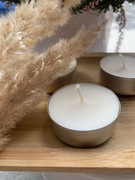 48 szt - Podgrzewacze/ Tealighty do kominka - wosk sojowy