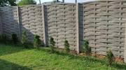 Ogrodzenie Betonowe H25 H50 dostępne w różnych wzorach