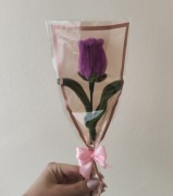 Wieczny fioletowy tulipan 