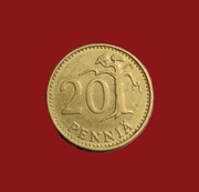 Moneta 20 pennia 1976, Finlandia