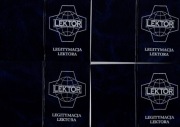 Legitymacja lektorska - twarda oprawa