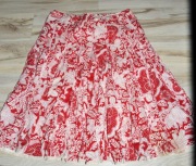 173^ M&s letnia spódnica bawełna kwiaty  42/44
