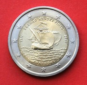 2  Euro  2011 r  -  Portugalia   Mendes Pinto       stan !!!