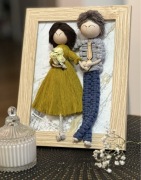 Obraz 3D# Makrama# Rocznica Ślubu