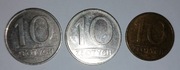 10  zł złotych 1985 1987 1989