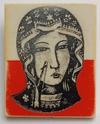 Znaczek przypinka Matka boska Częstochowska
