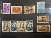 Zestaw Znaczków ZSRR 1947-48  Sport i Armia MNH Czyste