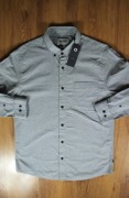 Koszula Only and Sons r. L szara męska slim fit dł rękaw bawełna nowa 