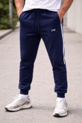 Spodnie dresowe ICANIWILL granatowe sportowe joggery  nowe