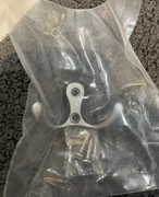 Wieszak haczyk podwójny chrom mat